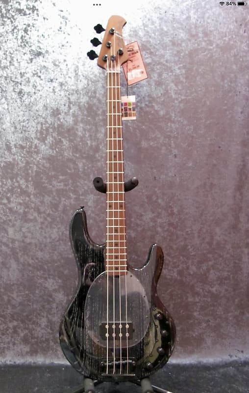 Басс гитара Sterling StingRay Ray34 Ash Black M2 - With Deluxe Gig Bag NEW! w/ FREE Set Up!!