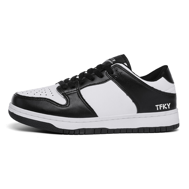 

Кроссовки TFKY Skateboarding Shoes Unisex Low-top, черный/белый