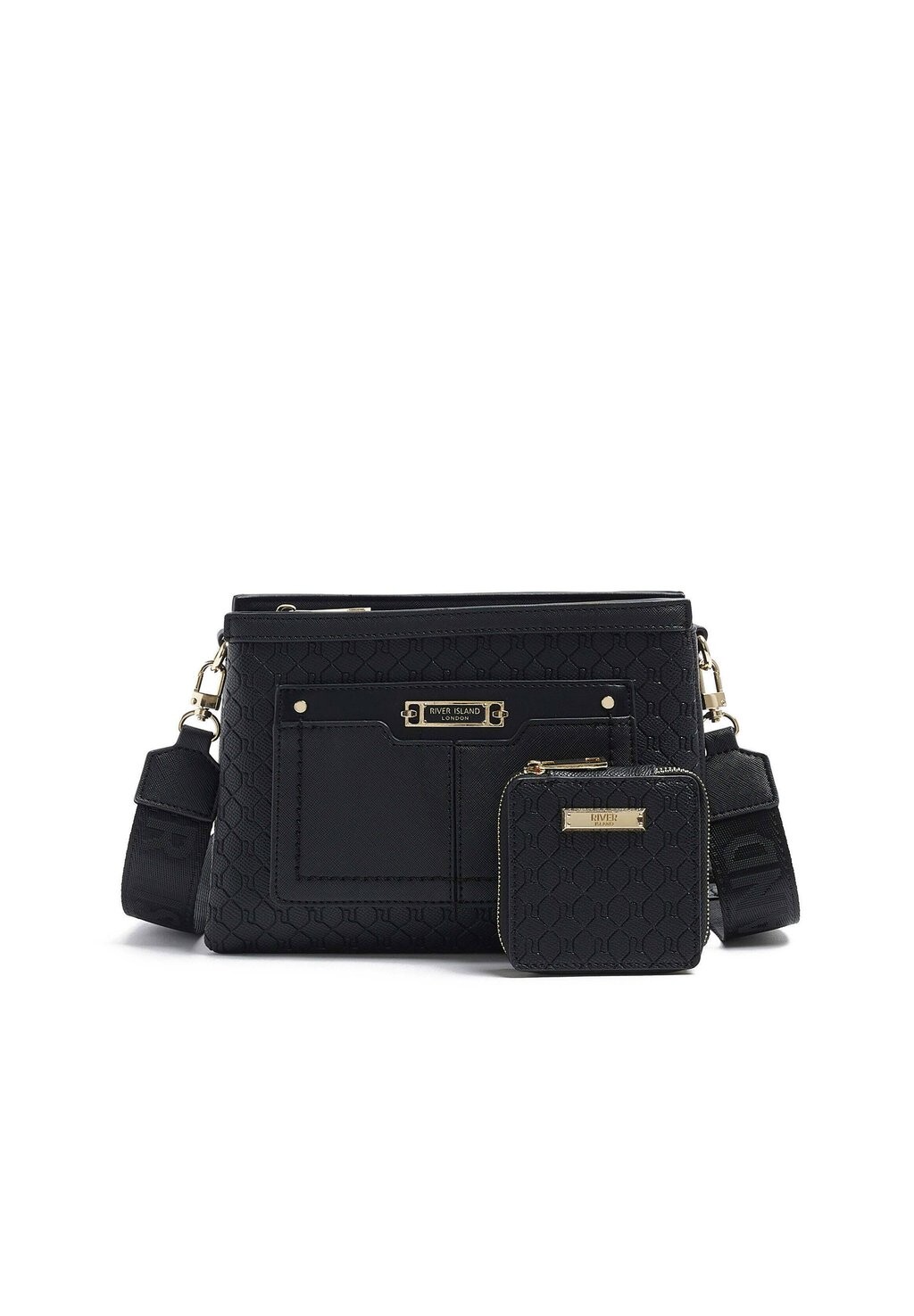 

Сумка через плечо River Island, цвет black