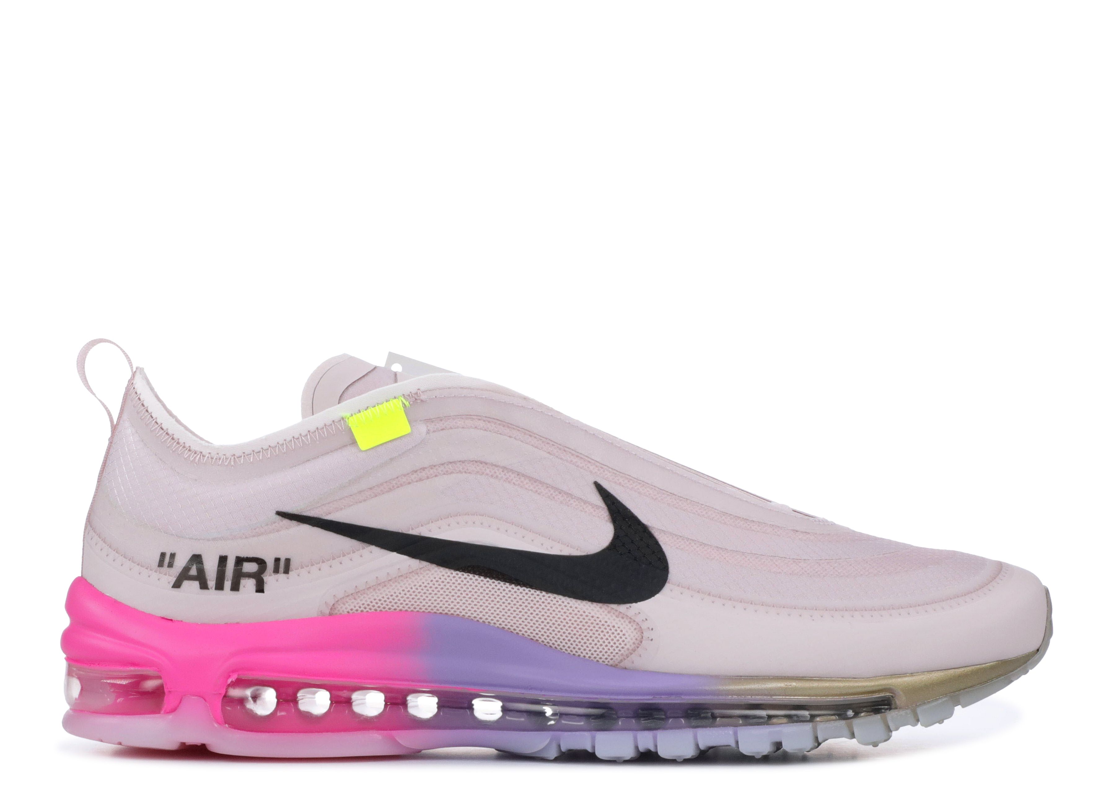 Кроссовки Nike Serena Williams X Off-White X Air Max 97 Og 'Queen', розовый цена и фото