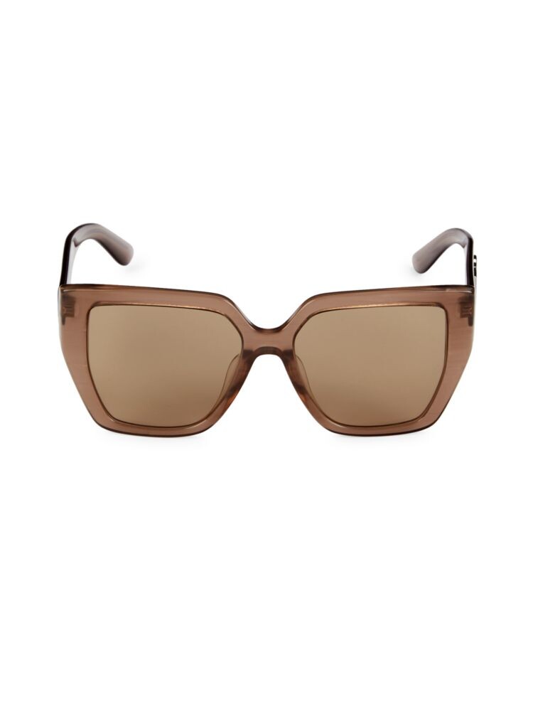 

Прямоугольные солнцезащитные очки 55MM Dolce&Gabbana, цвет Dark Brown