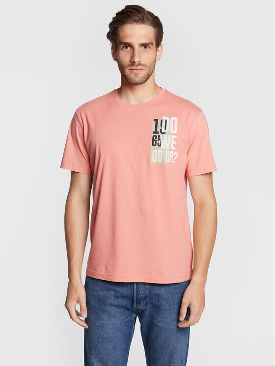 

Футболка стандартного кроя United Colors Of Benetton, розовый