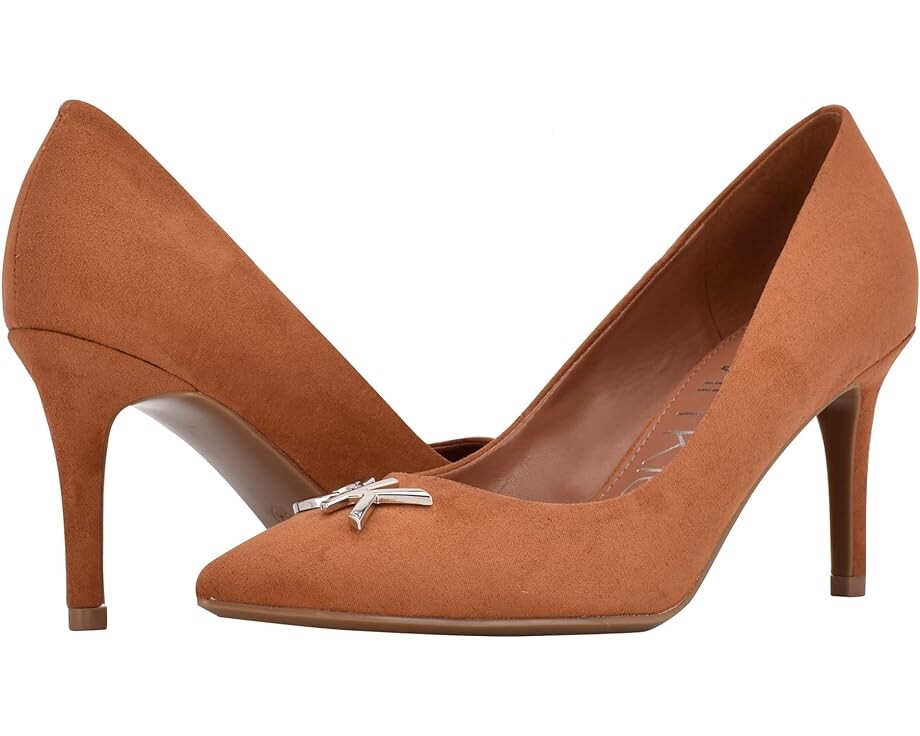 

Туфли Calvin Klein Greta 2, цвет Cognac Micro Suede