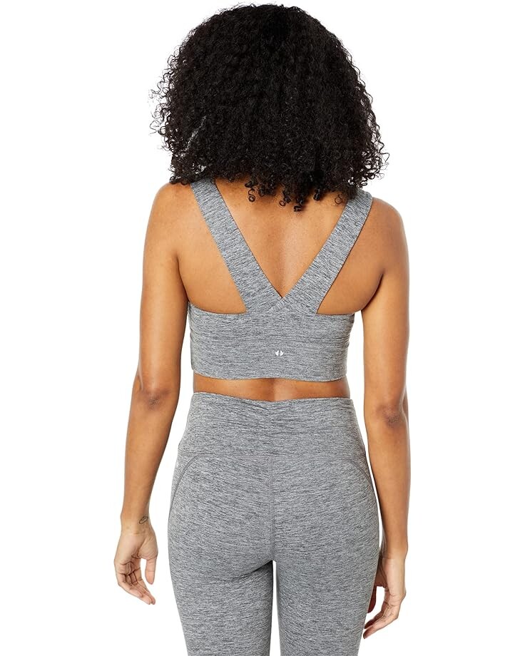 

Бюстгальтер THRIVE SOCIETE Ruched Front Bra, цвет Heather Grey