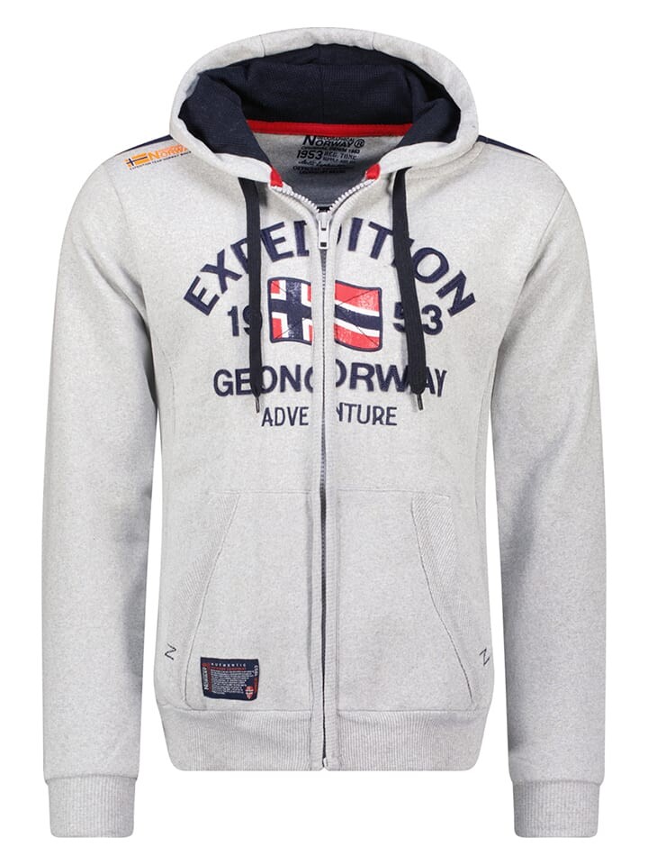 

Спортивня куртка Geographical Norway, светло-серый
