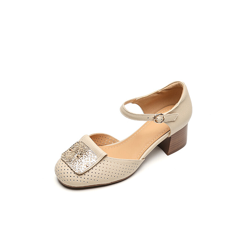 

Туфли женские повседневные Women's Casual Shoes Women's Jiuxingdao, кремовый