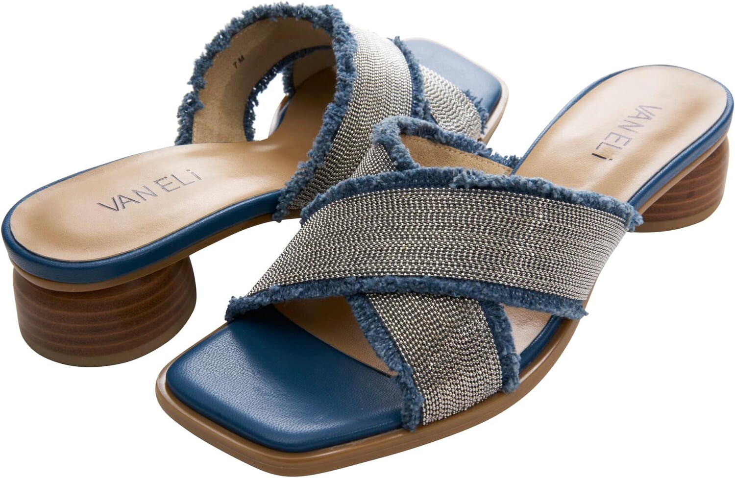 

Босоножки Kaisa Vaneli, цвет Denim Canvas