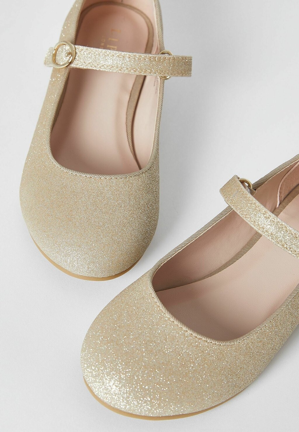 

Балетки с ремешками OCCASION EMBELLISHED MARY JANE Lipsy, золото