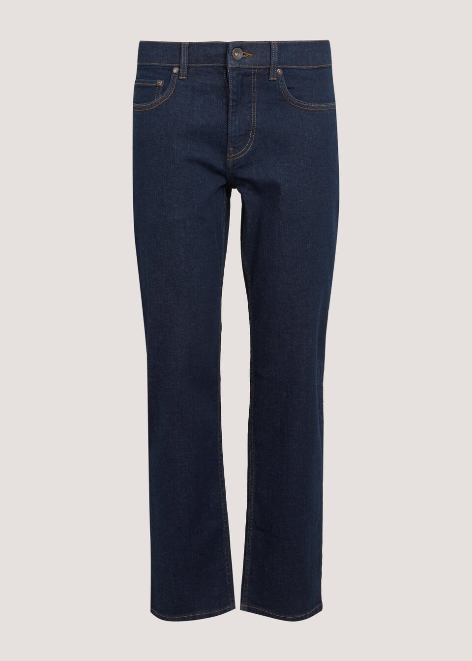 

Джинсы прямого кроя стрейч с необработанной стиркой Easy Denim