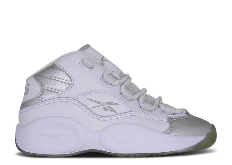 

Кроссовки Reebok QUESTION MID LITTLE KID '25TH ANNIVERSARY', белый