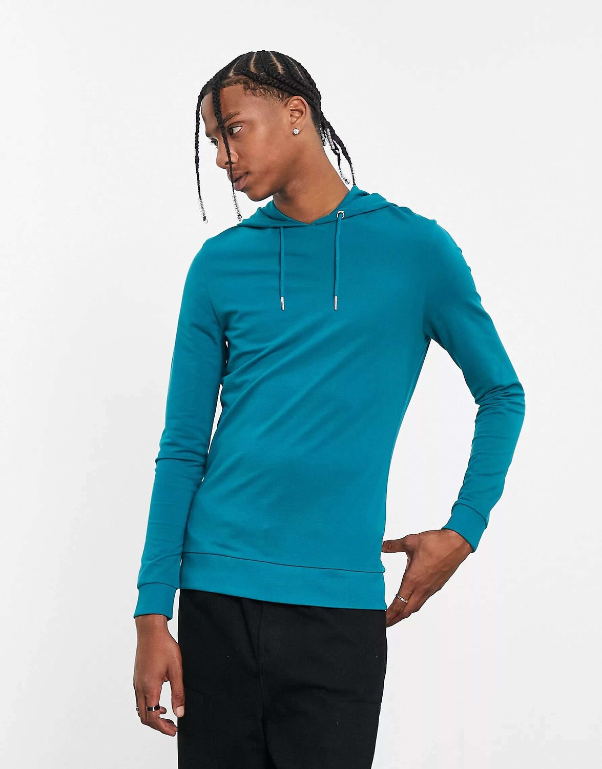 

Бирюзовая худи ASOS, Зеленый