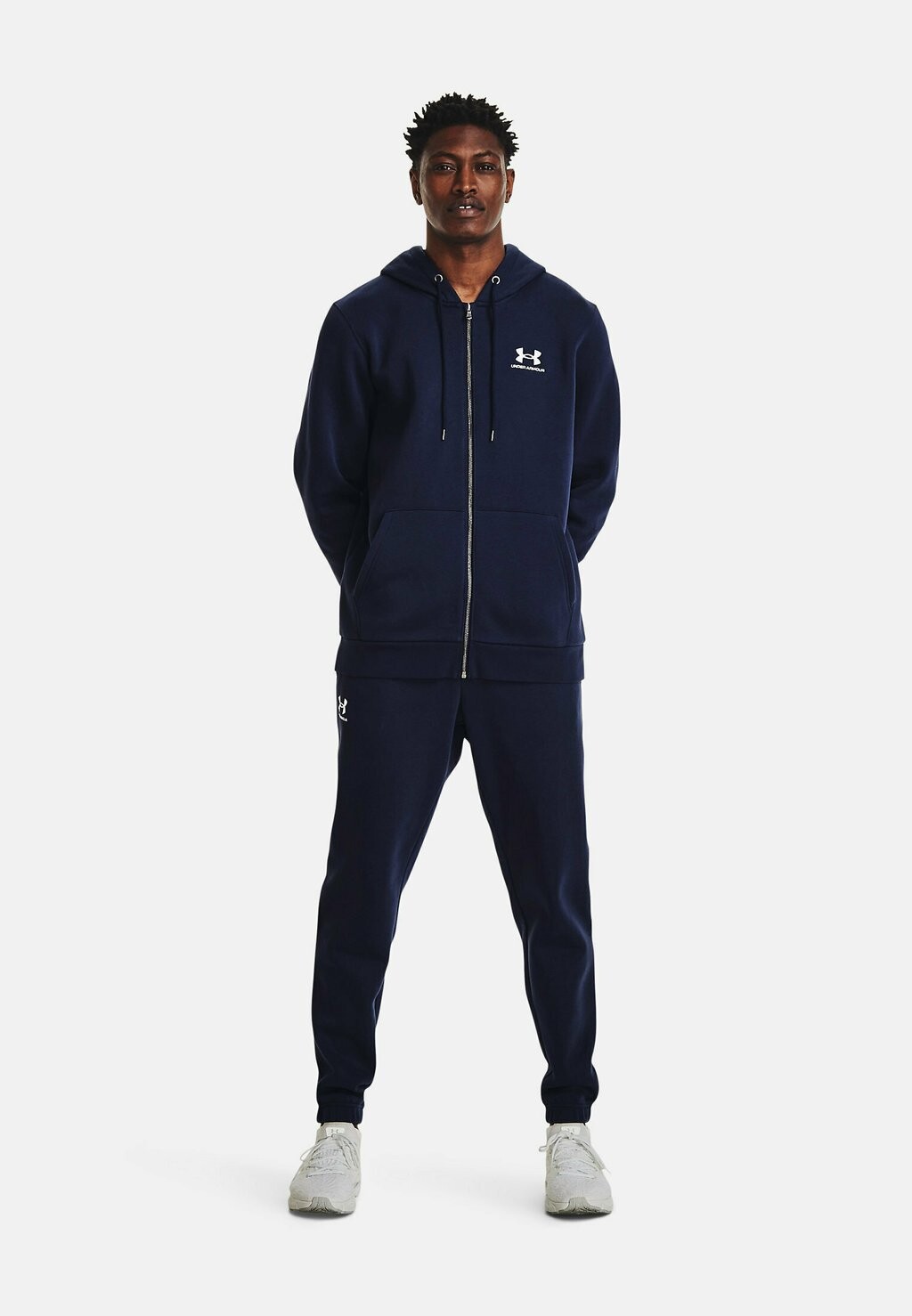 

Толстовка на молнии ESSENTIAL Under Armour, темно-синий