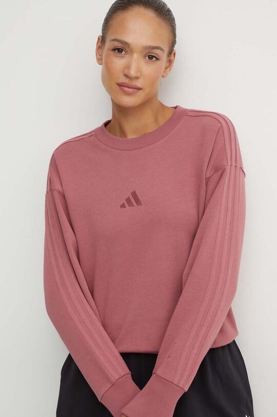 

Толстовка из хлопка All SZN adidas, розовый