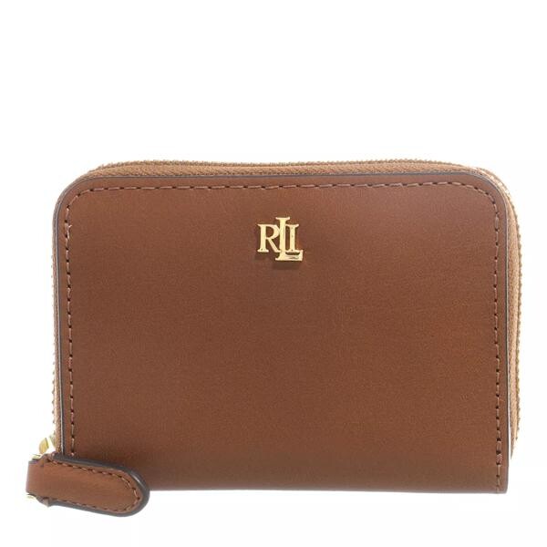 

Кошелек zip wallet small lauren Lauren Ralph Lauren, коричневый