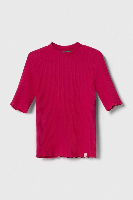 

Детская футболка United Colors of Benetton, розовый