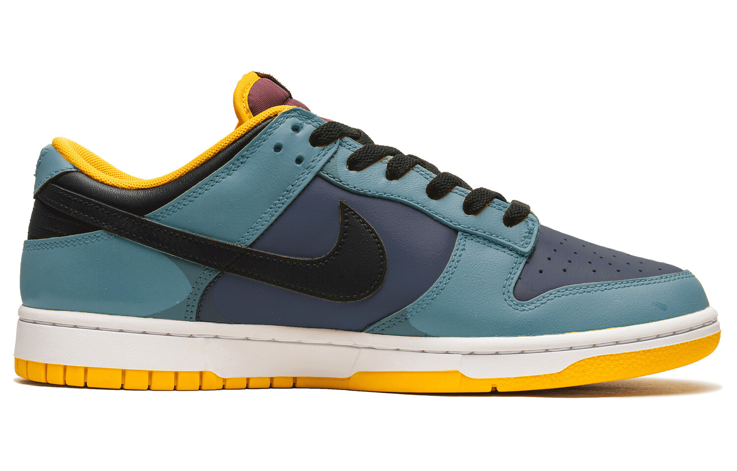 

Кроссовки Nike Dunk Skateboarding Shoes Men Low-top Blue/black, синий