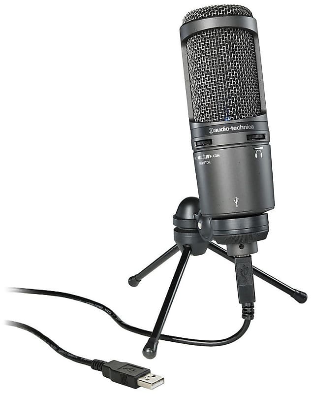 Студийный микрофон Audio-Technica AT2020 USB+