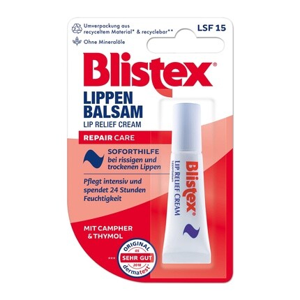 

Blistex Бальзам для губ для потрескавшихся и сухих губ 6 мл Белый
