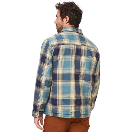 Ridgefield Heavyweight Sherpa Flannel мужские Marmot, цвет Moon River