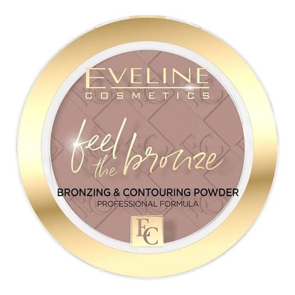 Eveline Feel The Bronze Бронзирующая контурирующая пудра № 01 Milky Way 4G, Eveline Makeup