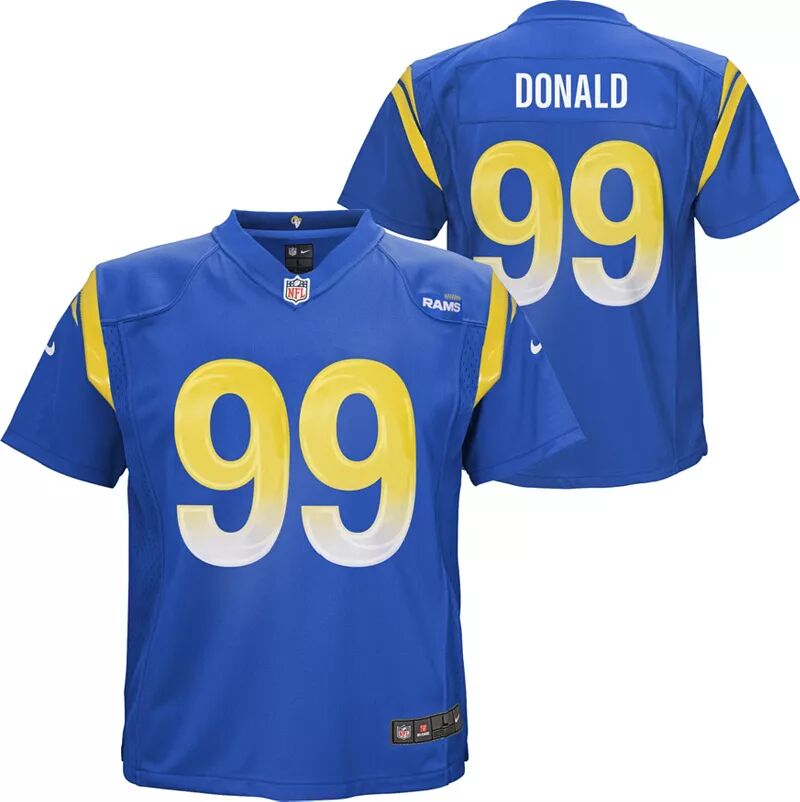 

Nike Toddler Los Angeles Rams Аарон Дональд #99 Джерси Royal Game