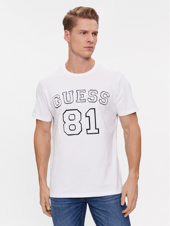 

Футболка стандартного кроя Guess, белый