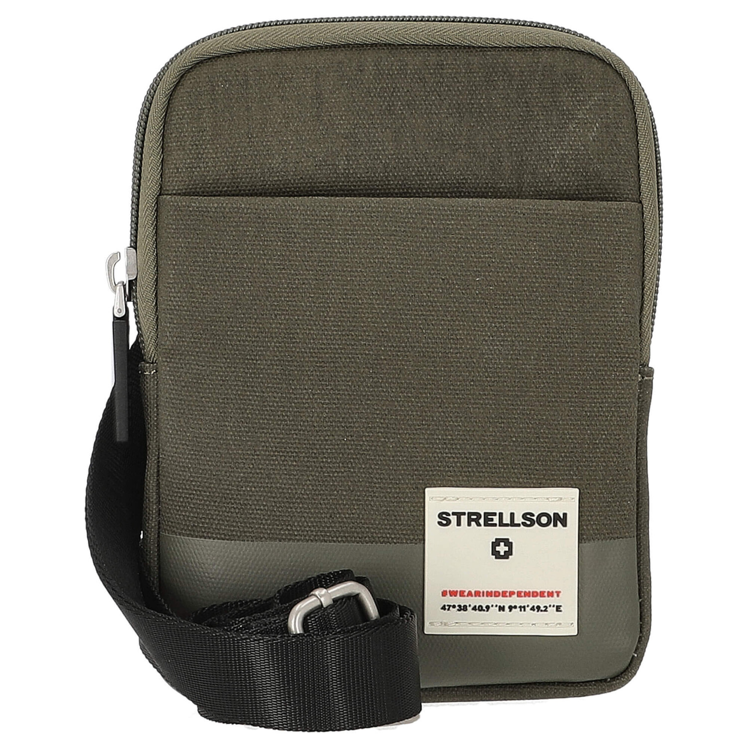 

Сумка через плечо Strellson Tottenham 2.0 Brian Schultertasche XS 18 cm, хаки