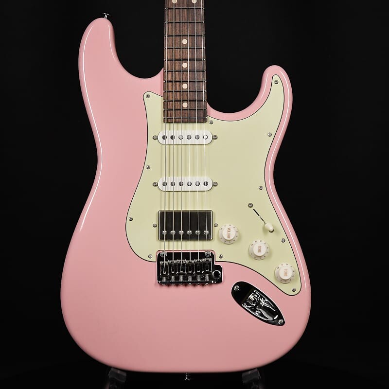 

Электрогитара Suhr Mateus Asato Signature Series Classic Antique Shell Pink Rosewood Fingerboard