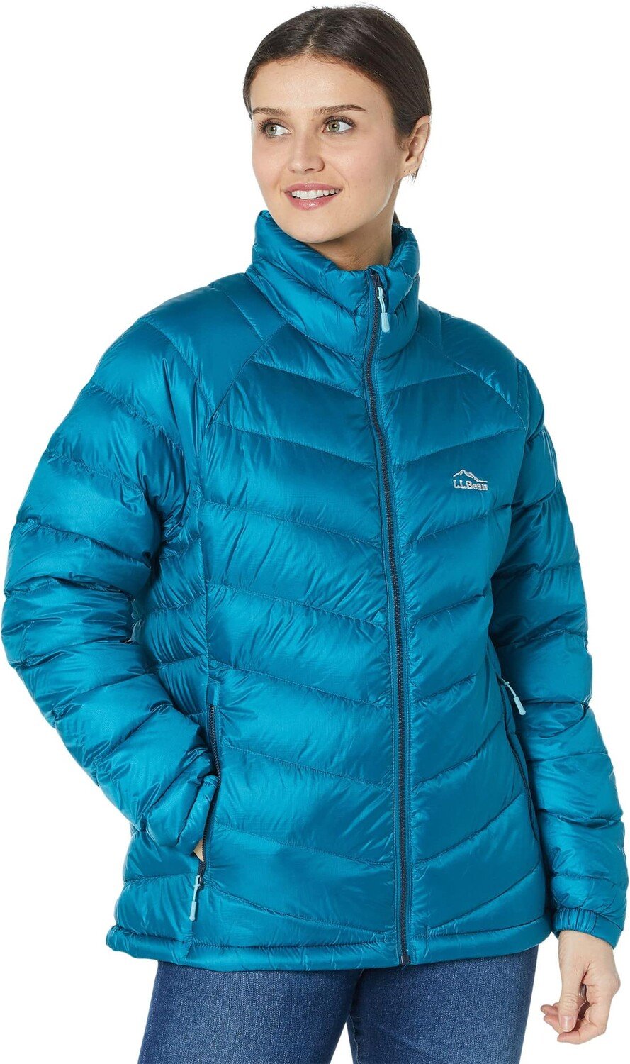 

Пуховик Petite Ultralight 850 L.L.Bean, цвет Deep Lagoon