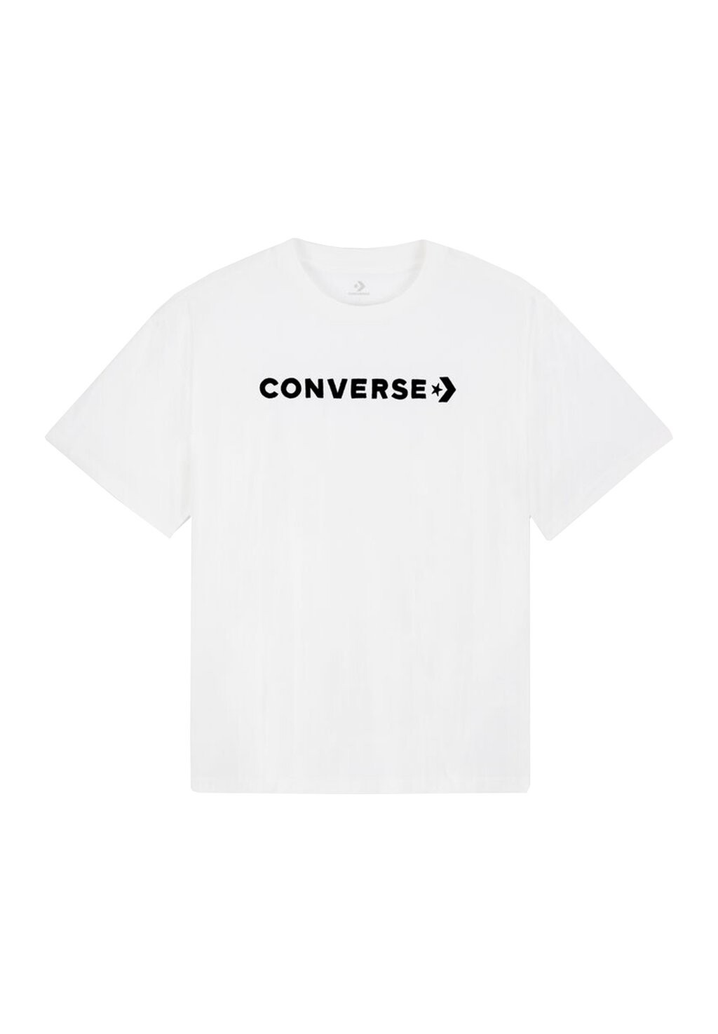 

Футболка с принтом LIFESTYLE STRIP WORDMARK Converse, цвет weiss