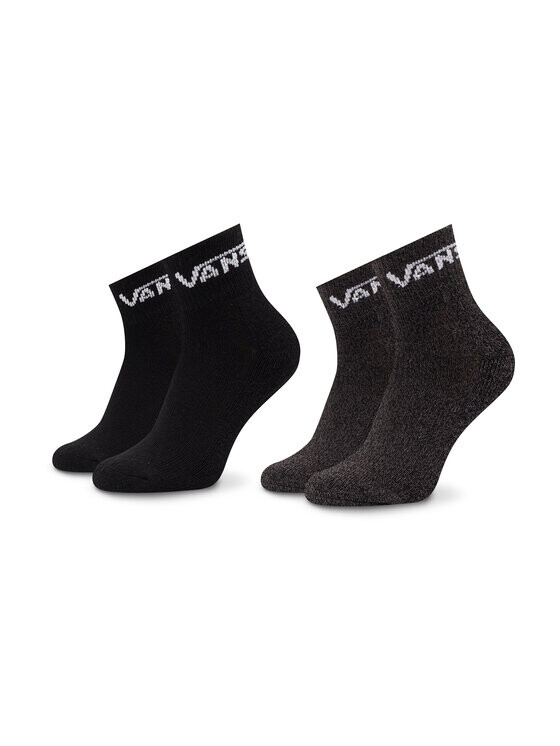 

Комплект из 2-х высоких детских носков Vans, черный
