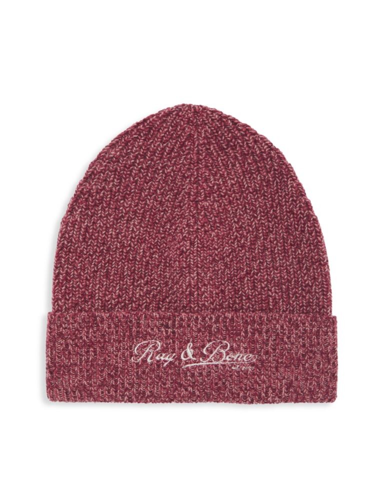 

Шапка Heritage из смесовой шерсти Rag & Bone, цвет Burgundy
