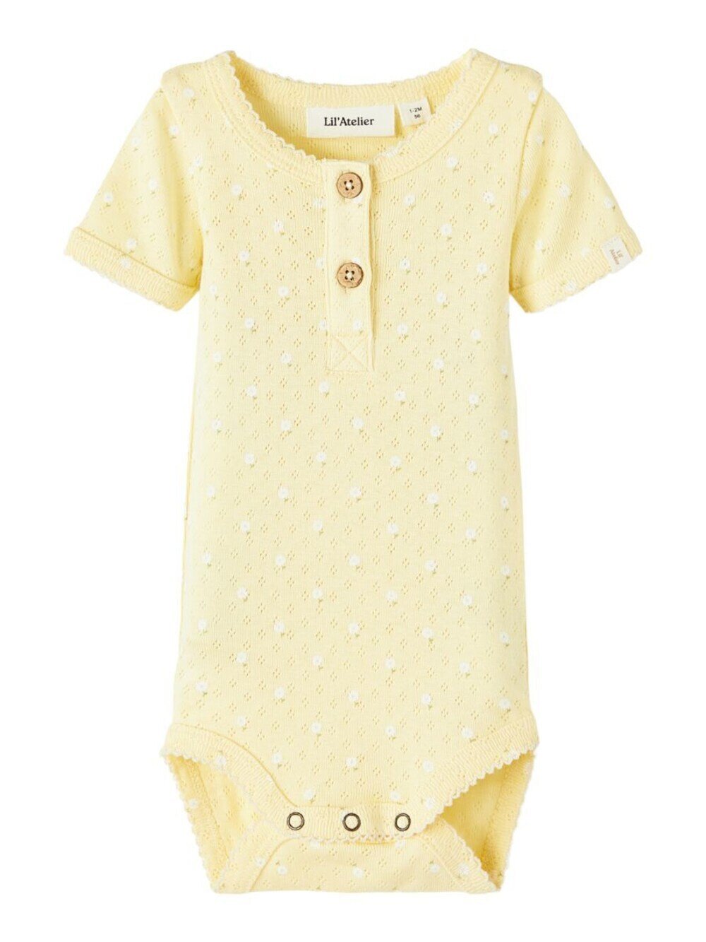 

Комбинезон/боди Lil Atelier Kids, желтый