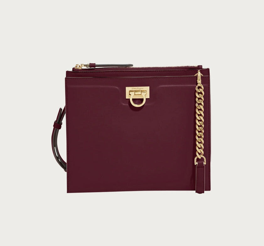 

SALVATORE FERRAGAMO Женская сумка Trifolio 724605 Фиолетовый, мультиколор