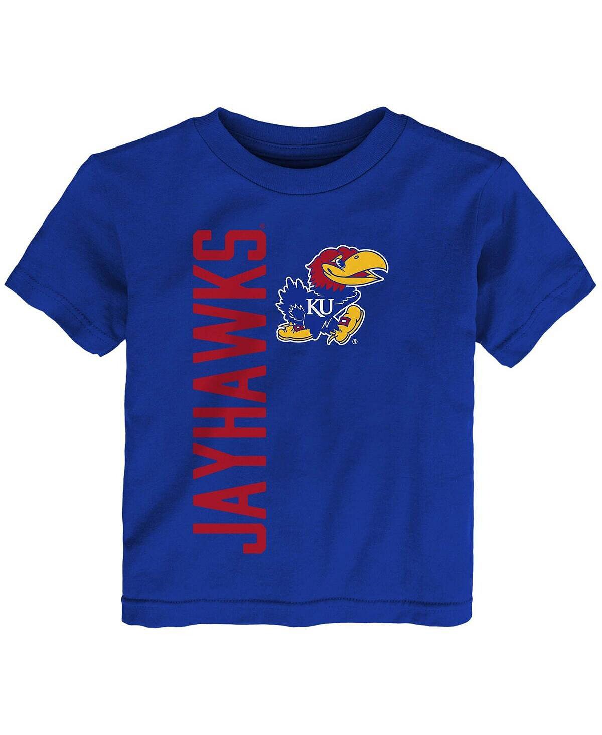 

Футболка Royal Kansas Jayhawks Big and Bold для мальчиков и девочек для малышей Outerstuff