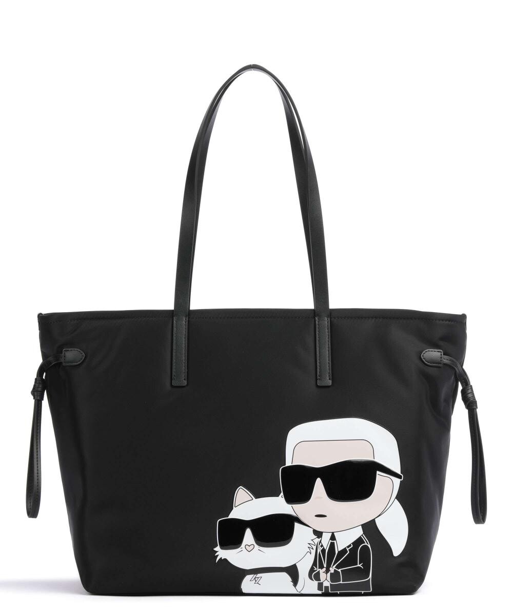 

Покупатель Ikonik 2.0 из переработанного полиамида Karl Lagerfeld, черный