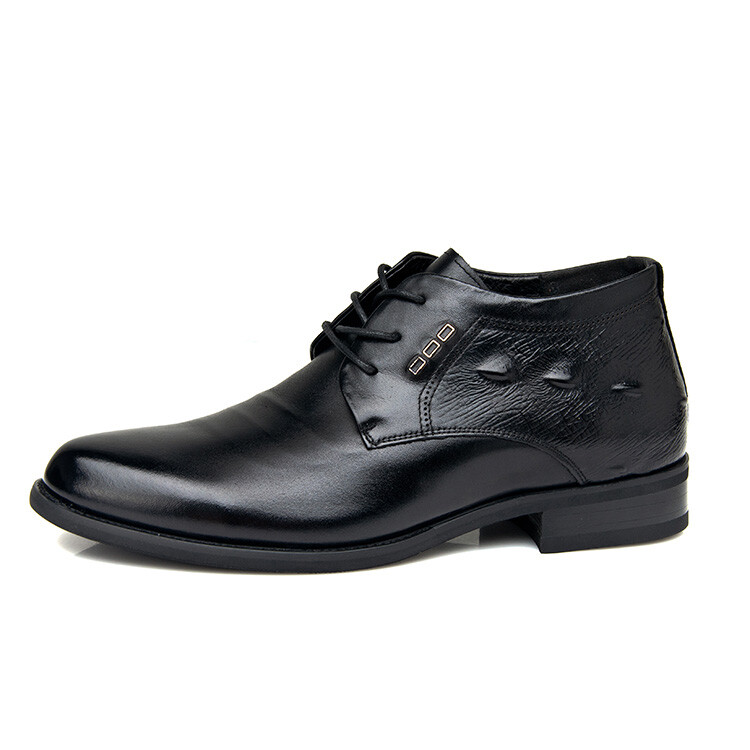 

Туфли мужские низкие Gzz, цвет Black flat heel