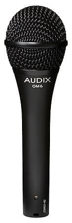 Динамический микрофон Audix OM6 Dynamic Vocal Microphone динамический вокальный микрофон audix om6 dynamic vocal microphone