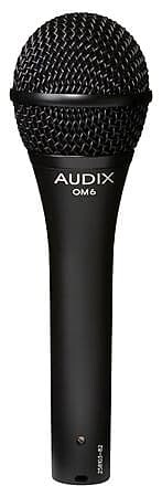 Динамический микрофон Audix OM6 Dynamic Vocal Microphone динамический микрофон akg d5 standard dynamic vocal microphone