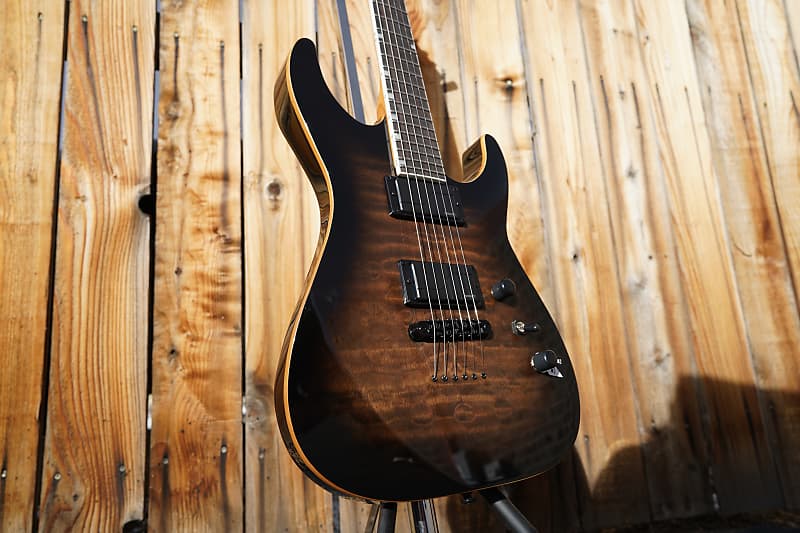 Электрогитара ESP LTD SIGNATURE SERIES JM-II Black Shadow Burst 6-String Electric Guitar w/ Case акустическая система middleton
