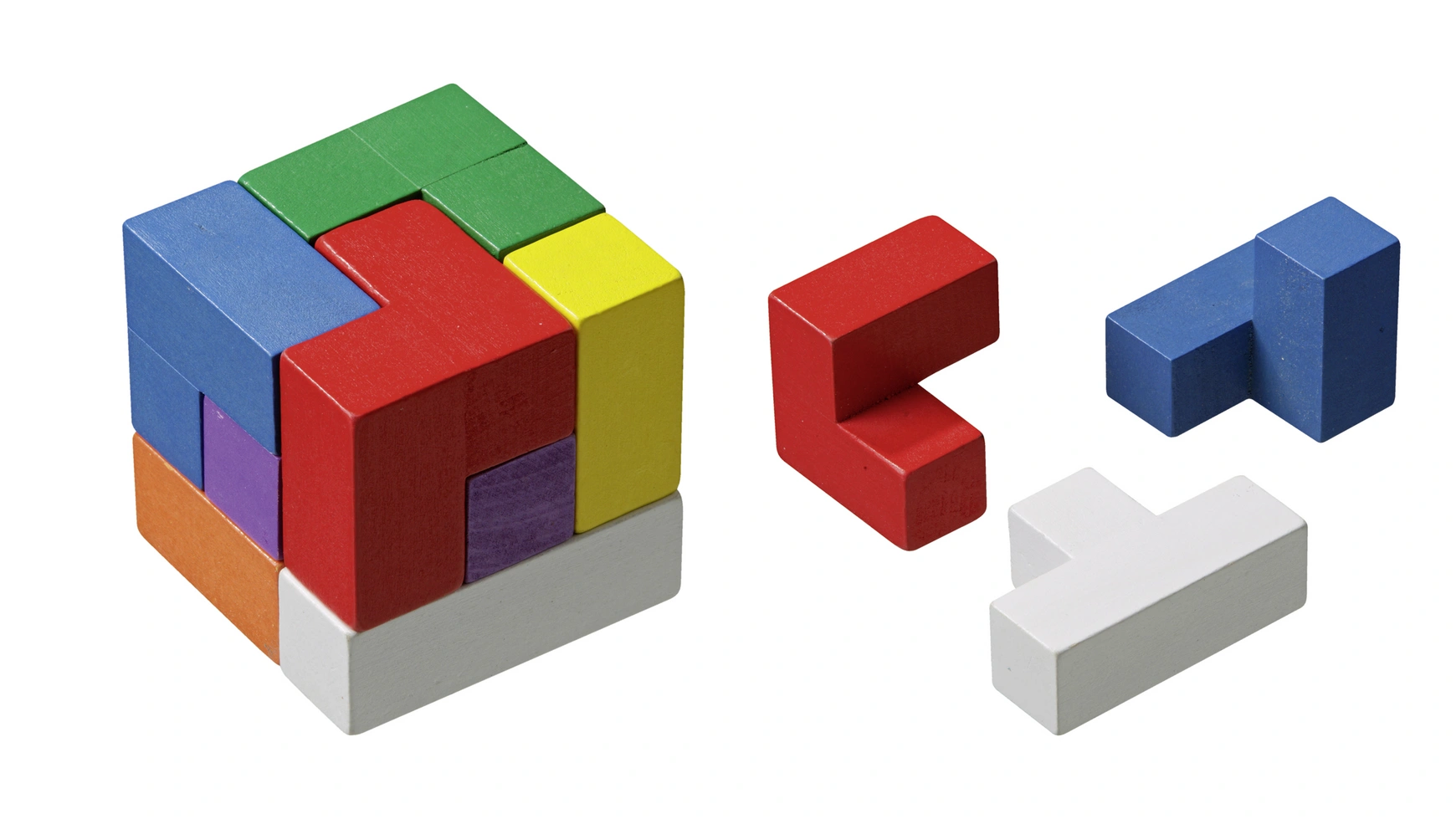 Кубики сомы, разноцветные Philos-Spiele магический куб 3x3x3 пазл оптовая цена кубик moyu 3x3 yongjun magico cubo 3 3 пазл без наклеек профессиональный скоростной куб игрушка