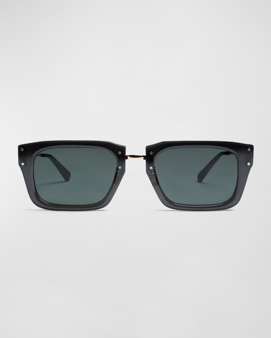 

Прямоугольные солнцезащитные очки Les Lunettes Soli из ацетата Jacquemus