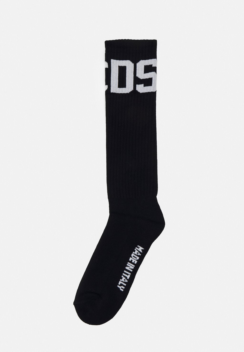 цена Носки MID CALF BAND LOGO SOCKS UNISEX GCDS, черный