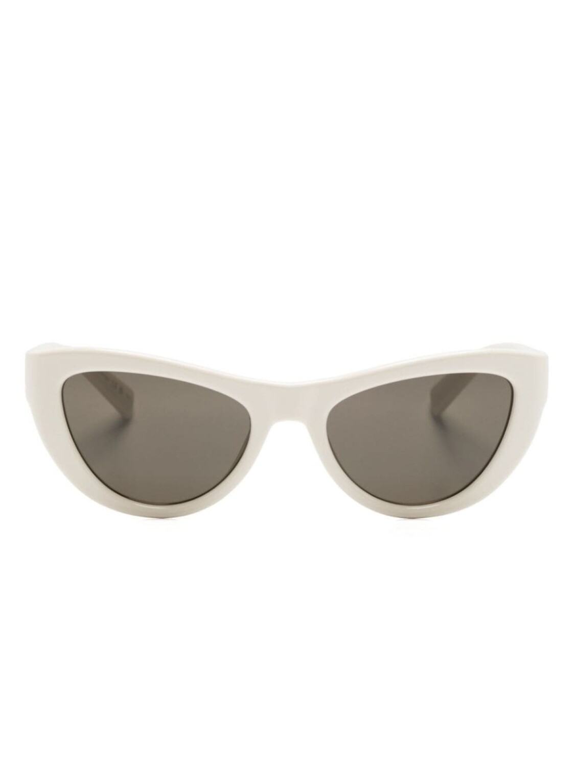 

Saint Laurent Eyewear солнцезащитные очки в оправе 'кошачий глаз', нейтральный цвет