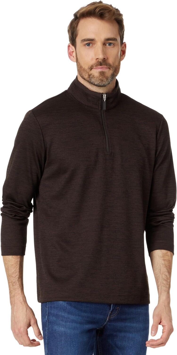 

Толстовка Johnston & Murphy XC4 Nylon Trim 1/4 Zip, коричневый