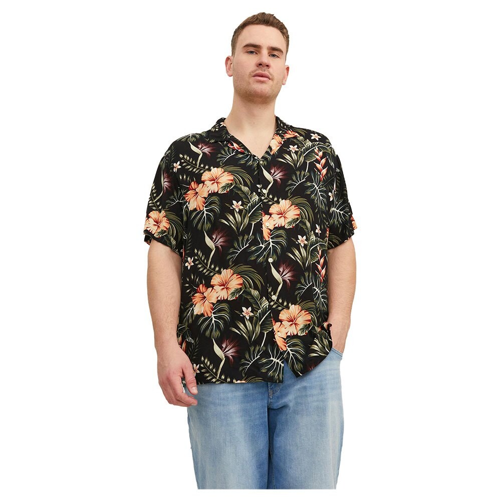 

Рубашка Jack & Jones Jeff Resort Floral Pls, черный
