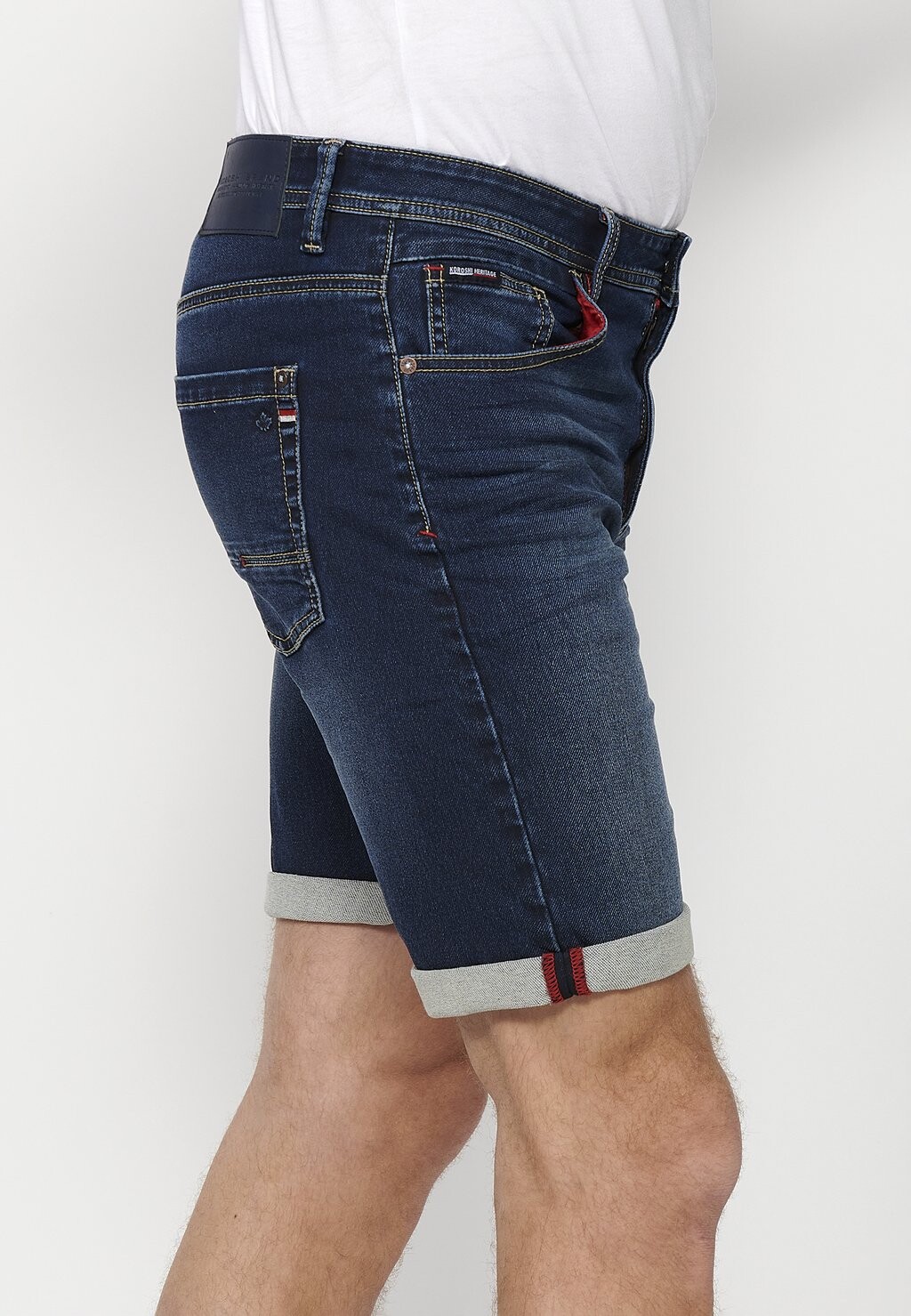 

Джинсовые шорты Stretch Koroshi, azul osc темно-синие
