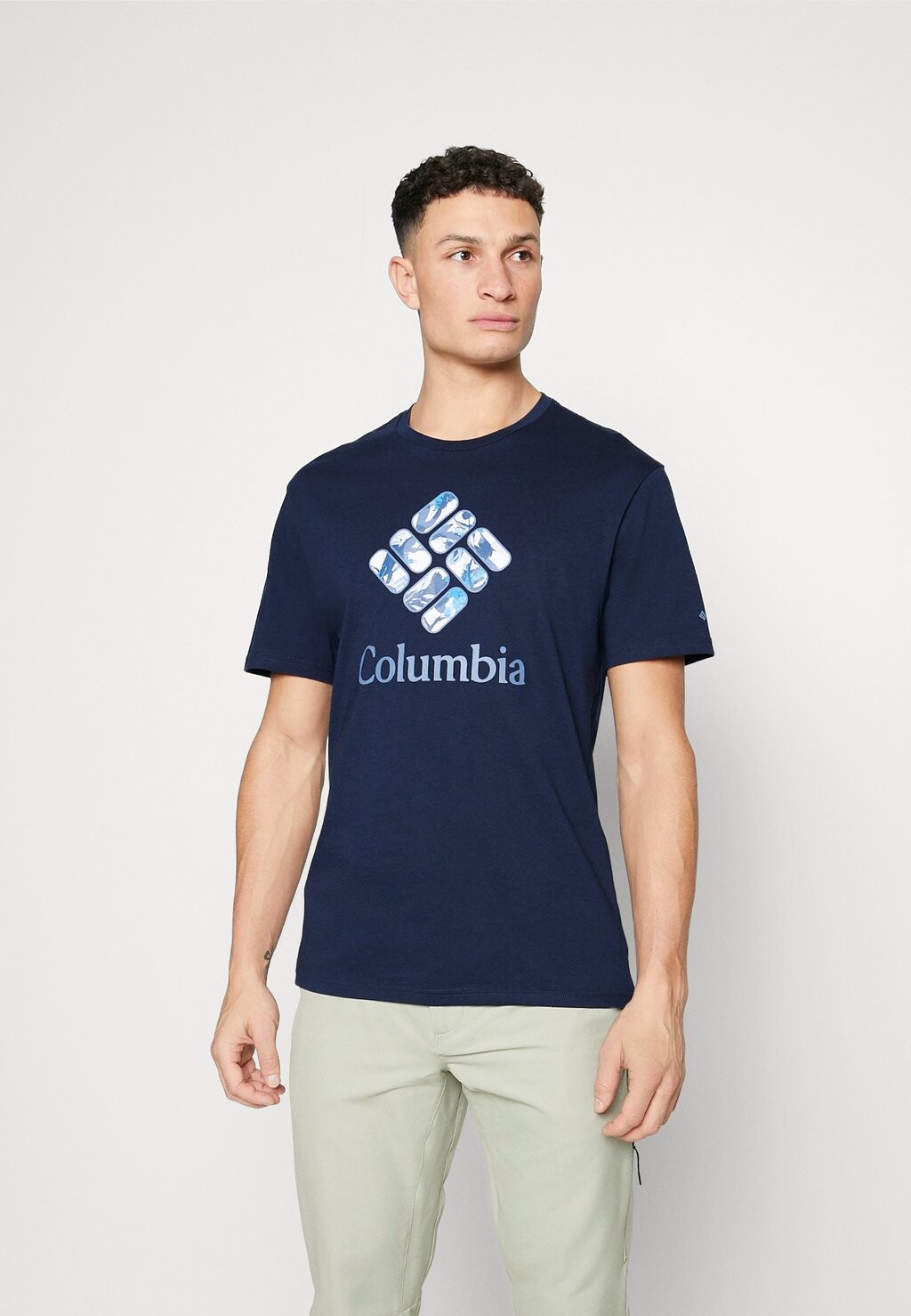 

Рубашка с принтом Columbia