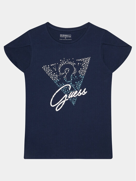 

Футболка стандартного кроя Guess, синий