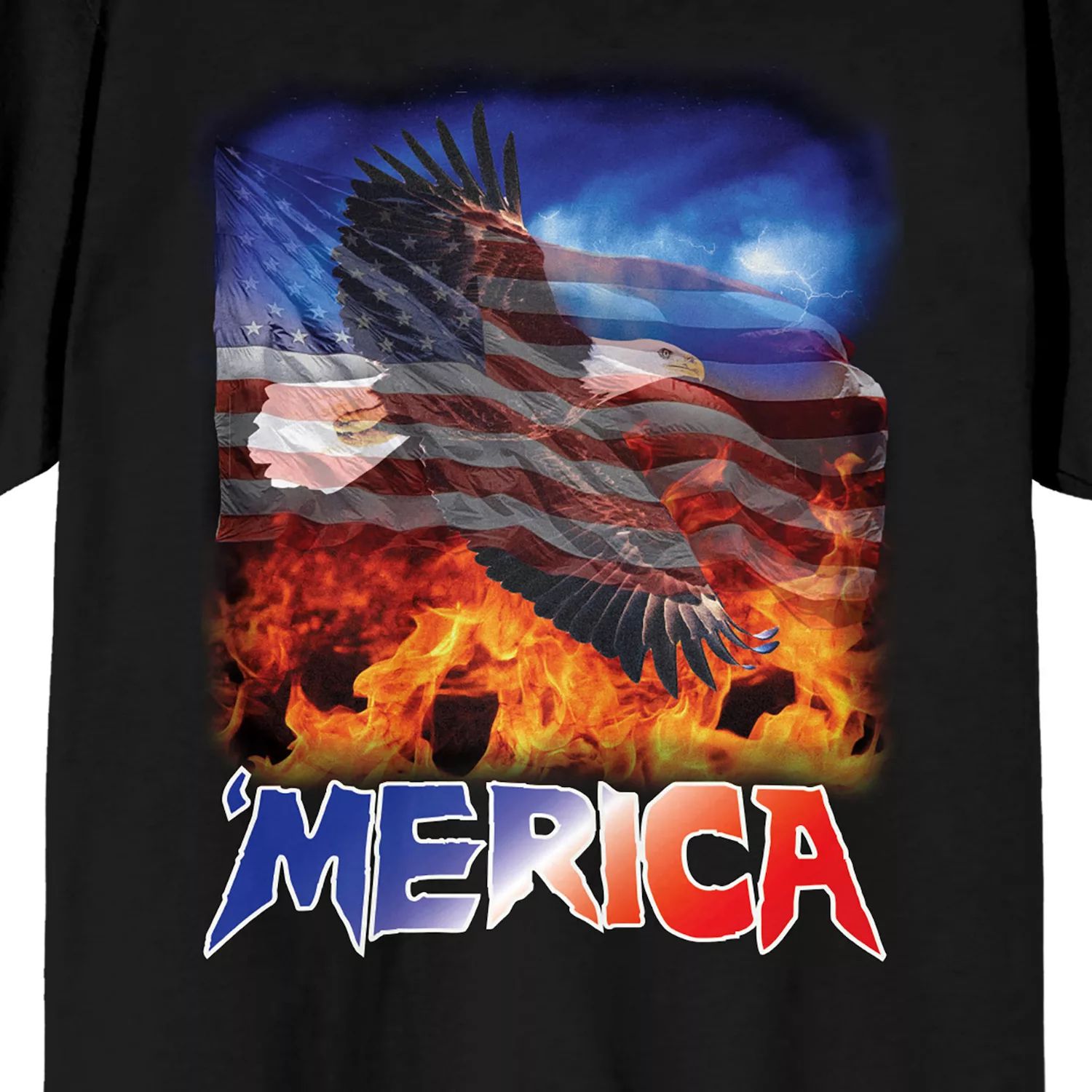 цена Мужская футболка Americana 'Merica Licensed Character